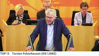 Torsten Felstehausen zum Gesetz zur Anpassung des Quorums zur Abwahl eines Bürgermeisters