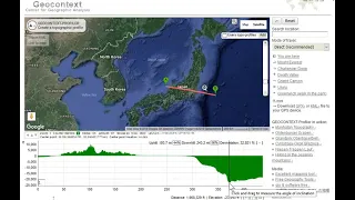 Japan Topographic Profile and Physical Features