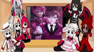 HAZBIN HOTEL reacts to ALASTOR {Angst, Radioapple} Gacha Reacts (FULL VIDEO)