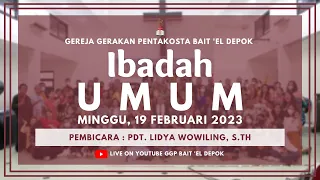 Ibadah Minggu Online GGP Bait 'El Depok | 19 Februari 2023