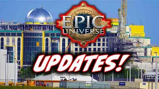 HUGE Epic Universe Construction UPDATES!