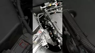 2014 chevy cruze 1.4 liter engine vacume leak and high pitched squeal fix part 2