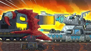 THIS STEEL DEMON IS BIG! - Cartoons about tanks