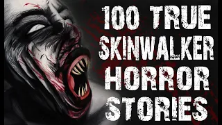 100 TRUE Disturbing Skinwalker & Cryptid Horror Stories | Mega Compilation | (Scary Stories)