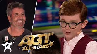 Golden Buzzer Winner Aidan McCann Returns in a SPELLBINDING Audition! | Magician's Got Talent