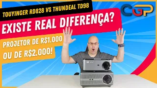 QUAL PROJETOR VALE MAIS? TOUYINGER RD828 À R$ 1.000 OU THUNDEAL TD98 POR R$ 2.000. CONFIRA! Geek268