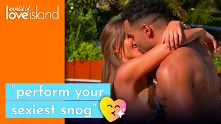 Unveiling TRUTHS with KISSES 😘 in SPICY Champagne Dares ❤️‍🔥 | World of Love Island