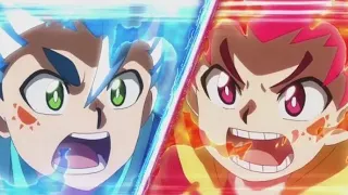 Beyblade burst sparking episode 30 AMV Hyuga And hikaru Valt vs Lane