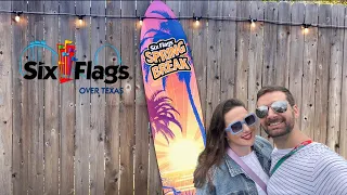 First Day of Spring Break at Six Flags Over Texas