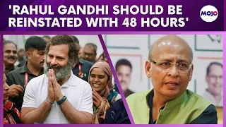 Abhishek Manu Singhvi | 'They Took 24 Hours To Evict Rahul Gandhi, Should Reinstate Him Within 48'