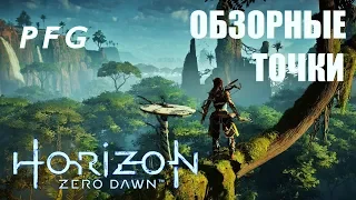 Horizon Zero Dawn. Все обзорные точки.