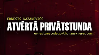 ATVĒRTĀ PRIVĀTSTUNDA SĒRIJA 1 - SKAITĻU VIRKNES UN ARITMĒTISKĀ PROGRESIJA