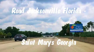 Road Jacksonville Florida - Saint Marys Georgia  I-295 N / I-95 N / St. Marys Rd