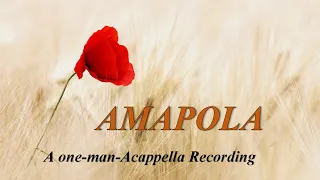 Amapola (cover)【A One-Man-Acappella Recording】/アマポーラ•山下達郎カバー