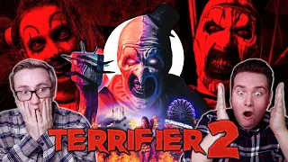 TERRIFIER 2 (2022) *REACTION* | it's time to pARTy! FIRST TIME WATCHING...