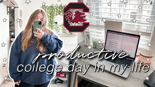 productive online college day in my life! studying, quiz, & exam | UNIVERSITY OF SOUTH CAROLINA