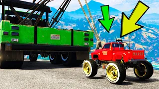 УГНАЛ САМУЮ МАЛЕНЬКУЮ ТАЧКУ НА ПУЛЬТЕ УПРАВЛЕНИЯ !  - БИТВА ЭВАКУАТОРОВ GTA 5 ONLINE