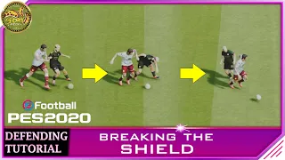 PES 2020 | How to Break the SHIELD | Shoulder Barge | Knock Opponent off the Ball