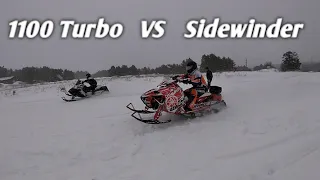 Who's Faster? 1100 Turbo vs Sidewinder!!!