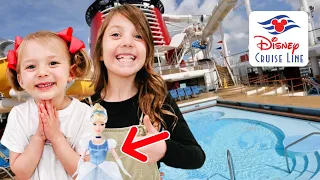 Ivy lost her Cinderella Doll on a Disney Cruise! Stella helps her find it!! ❤️