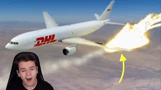 Could You LAND IT? - DHL A300 Gets Shot Down