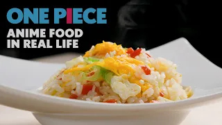 Sanji & Banban’s  Fried rice from One Piece | Anime food in real life