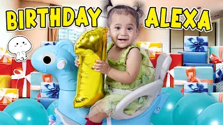 SURPRISE ULANG TAHUN ALEXA YANG PERTAMA DI RUMAH!! DIA SENANG BANGET!!