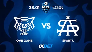 2-ТУР 1XBET MEDIA FOOTBALL LEAGUE. ONE GAME - SPARTA