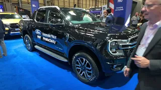 Ford Ranger Platinum 4WD (2024) Walkaround Comercial Vehicle Show Birmingham 2024