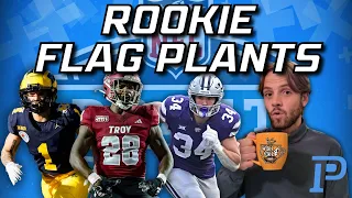 ROOKIE FLAG PLANTS: Future Fantasy Football Studs To Know Before the NFL Draft!