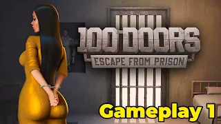 100 DOORS: ESCAPE FROM PRISON - GAMEPLAY 1