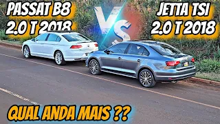 PASSAT 2.0T VS JETTA 2.0T// QUAL ANDA MAIS ??