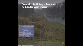 Poland Starts Building Fence on Border With Russia