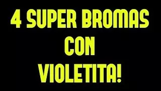 CUATRO SUPER BROMAS CON VIOLETITA! El panda show 2017