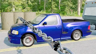 Mobil vs Chain #9 - BeamNG Drive