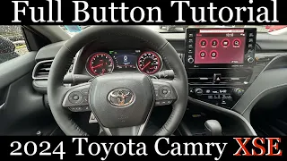 2024 Toyota Camry XSE AWD - (FULL Button Tutorial)