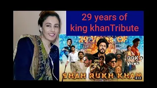 Pakistani Reaction on: Tribute To Shah Rukh Khan | 29 Years Of SRK In Bollywood Mashup | SRK SQUAD