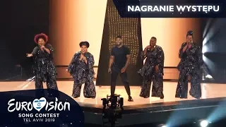 SWEDEN - John Lundvik "Too Late For Love" rehearsal (Eurovision 2019)