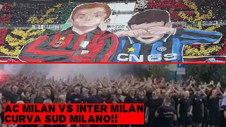 CURVA SUD MILANO | DERBY DELLA DI MILANO | AC Milan vs Inter Milan 3-2 | 03-09-2022