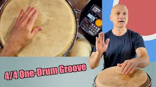 One Drum Conga Groove 4/4