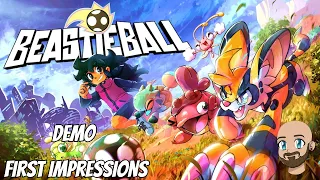 This Game actually impressed me! BeastieBall Demo First Impressions!