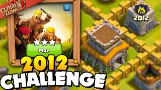 Easily 3 Star the 2012 Challenge (Clash of Clan)