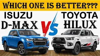 Toyota HILUX vs Isuzu Dmax: The Ultimate Comparison Reveals Mind-Blowing Differences!