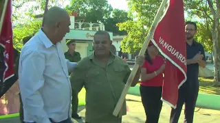 ENTREGAN  BANDERA CONDICIÓN “VANGUARDIA NACIONAL” A CUATRO INSTITUCIONES  DEL TERRITORIO