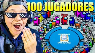 AMONG US PERO CON 100 JUGADORES EN VIVO 😂 | Pathofail