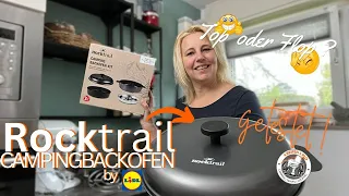 Rocktrail Campingbackofen von Lidl | Top 👍🏻 oder Flop 👎🏻 ?