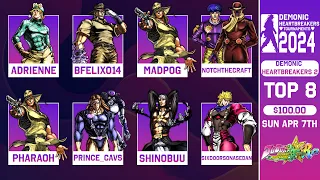 Demonic Heartbreakers 2 | Jojo's All Star Battle R Tournament Top 8