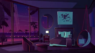 12 am Miami nights 🌙 Lofi beats to study/relax/chill to