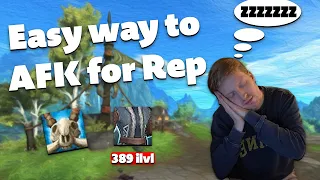 Easy way to gain Rep by AFKING - Maruuk Centaur