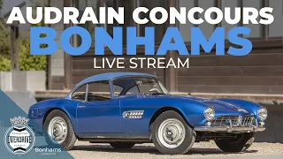 Bonhams Audrain Concours auction live stream